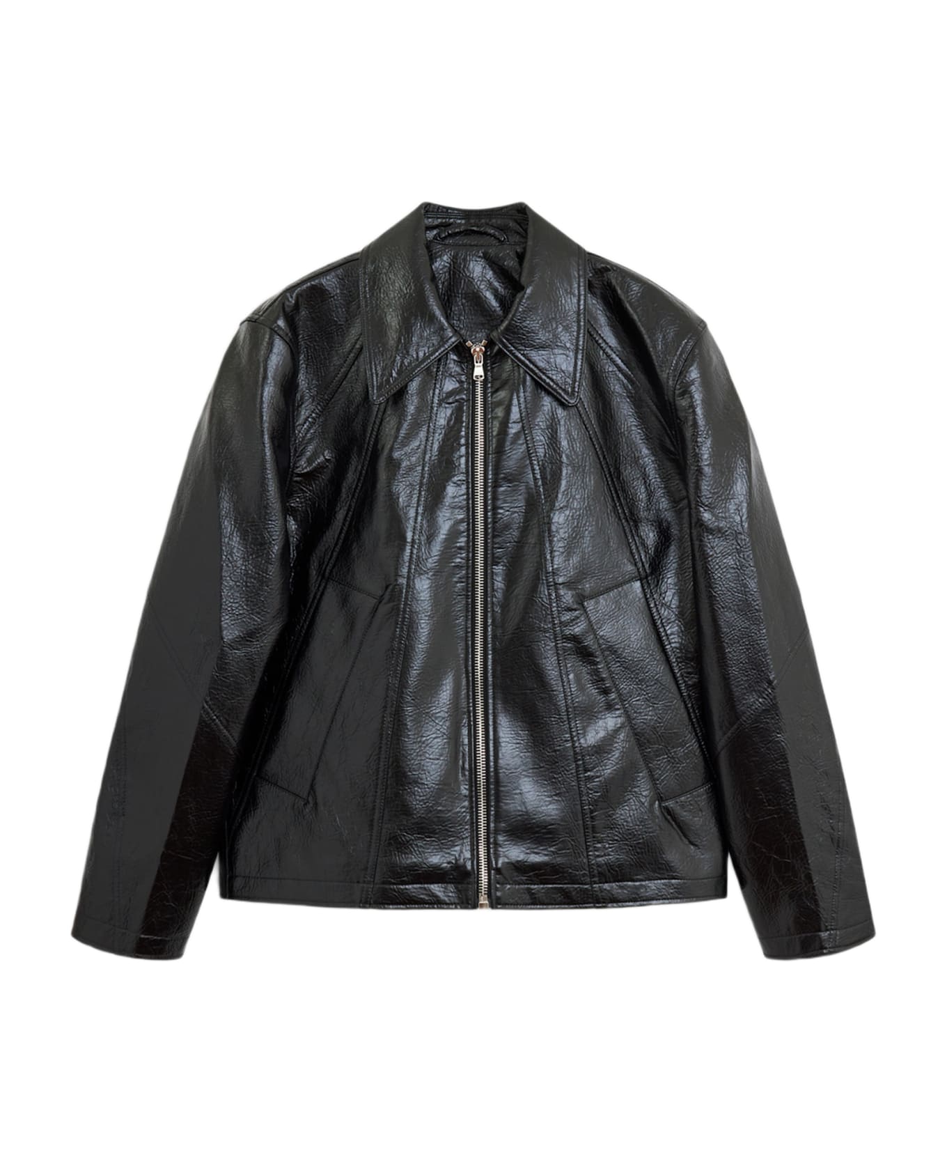 Séfr Duke Jacket Leather Jacket - black