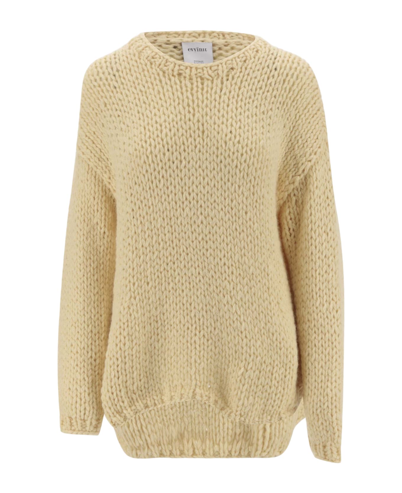Evyinit Merino Wool Blend Sweater - Yellow