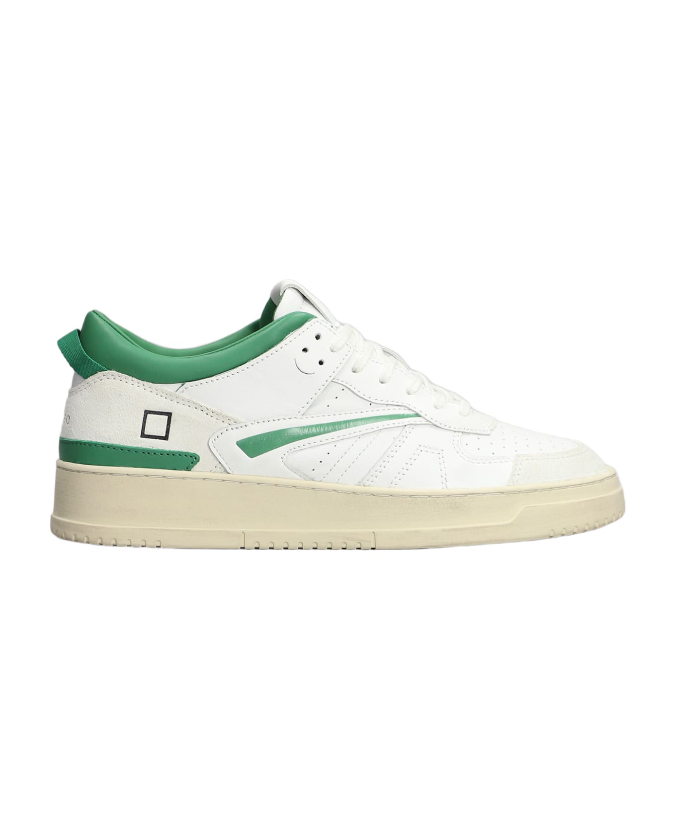 D.A.T.E. Torneo Sneakers In White Leather - white
