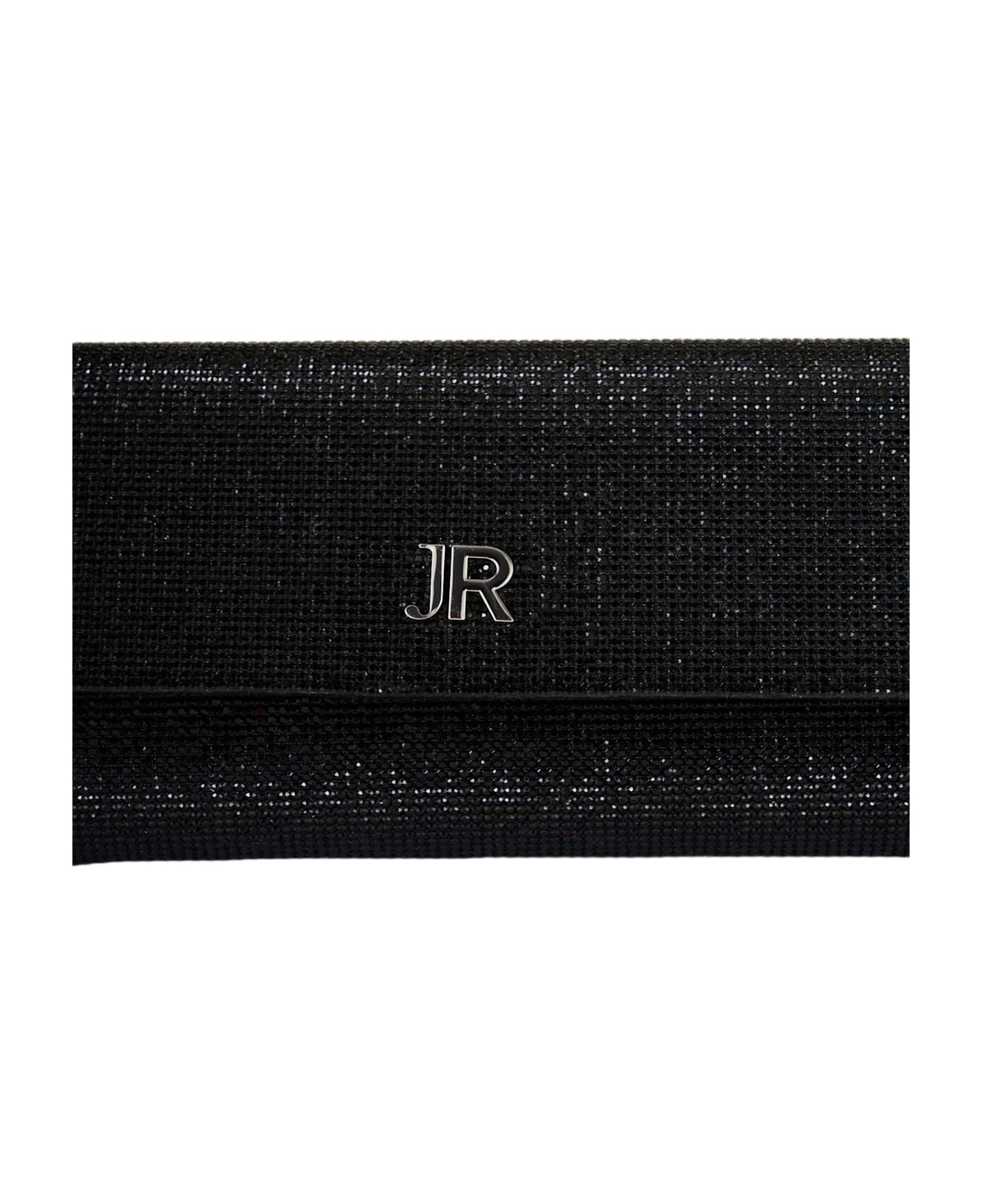 John Richmond Flap Clutch Bag - Nero