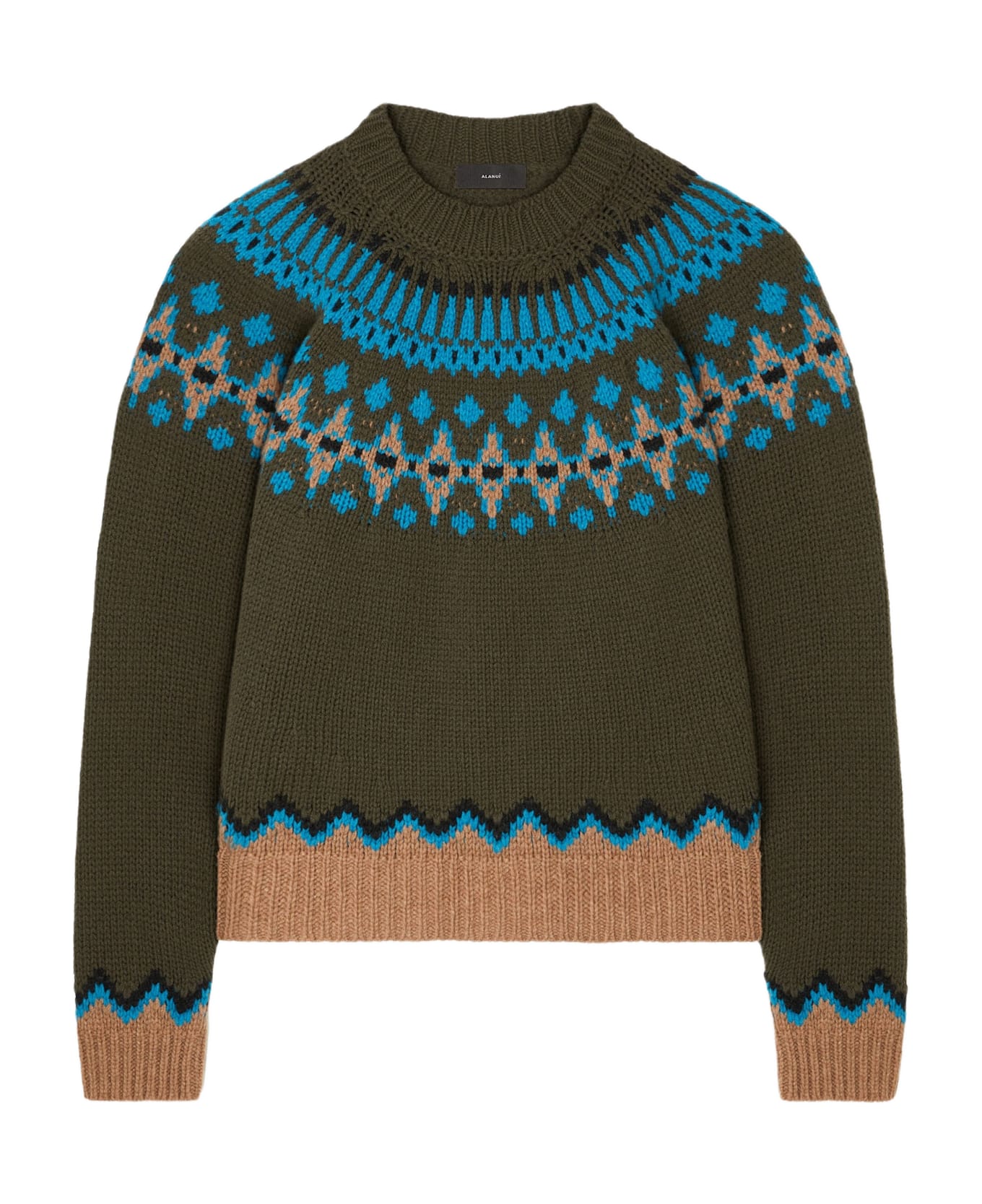 Alanui Sweet Winter Sweater - Green