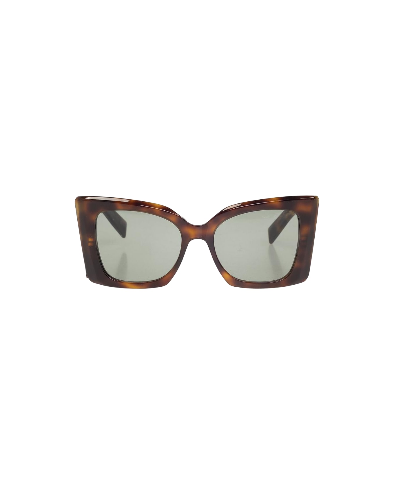 Saint Laurent 'sl M119 Blaze' Sunglasses - Hav Green
