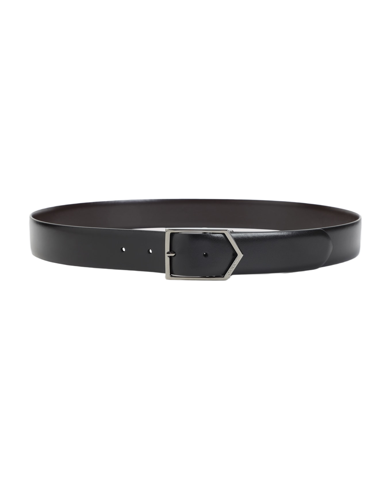 Canali Reversible Belt - Black Brown