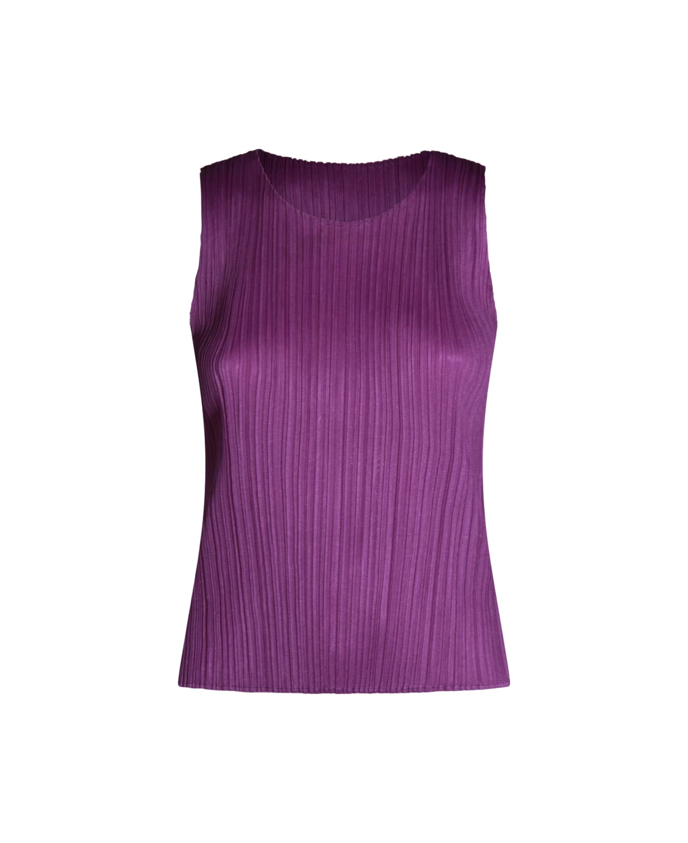 Pleats Please Issey Miyake Purple Top - LIGHT PURPLE