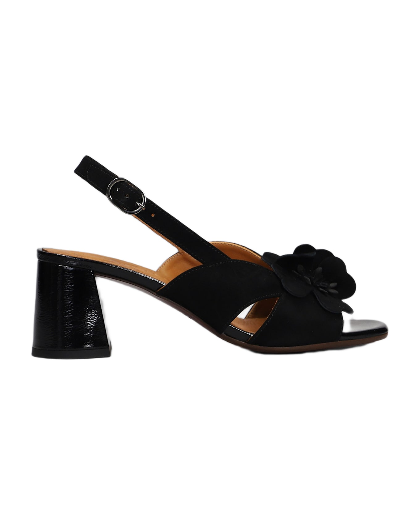 Chie Mihara Sandals In Black Suede - black