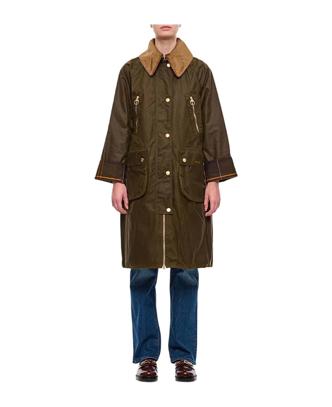 Barbour Ebberston Wax Coat italist