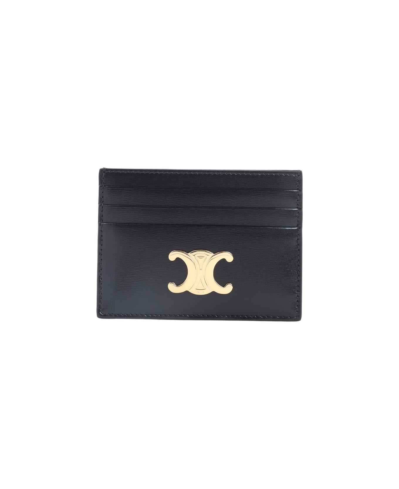 Celine Triomphe Card Holder - No Black