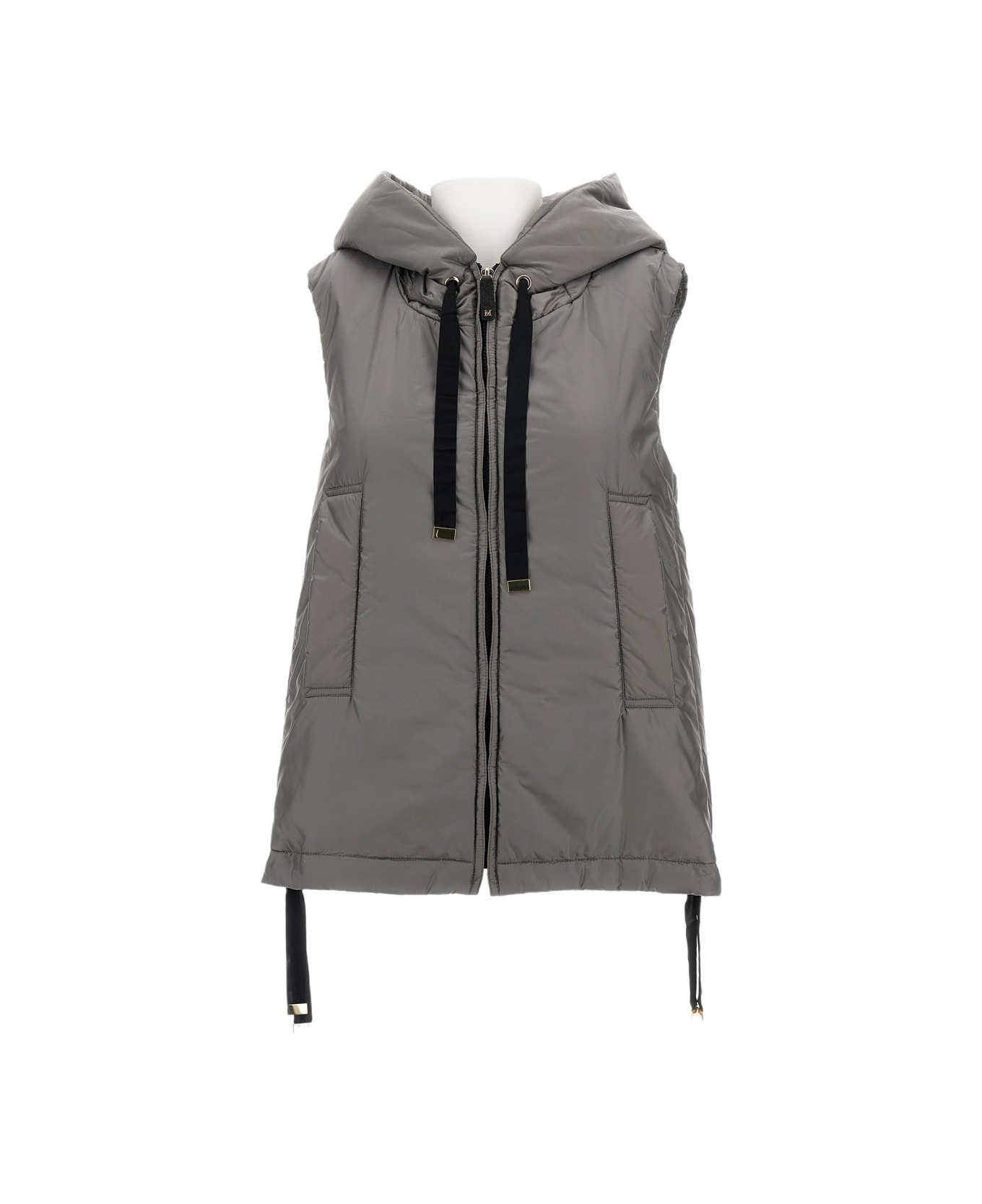 Max Mara The Cube Hooded Vest - Grey