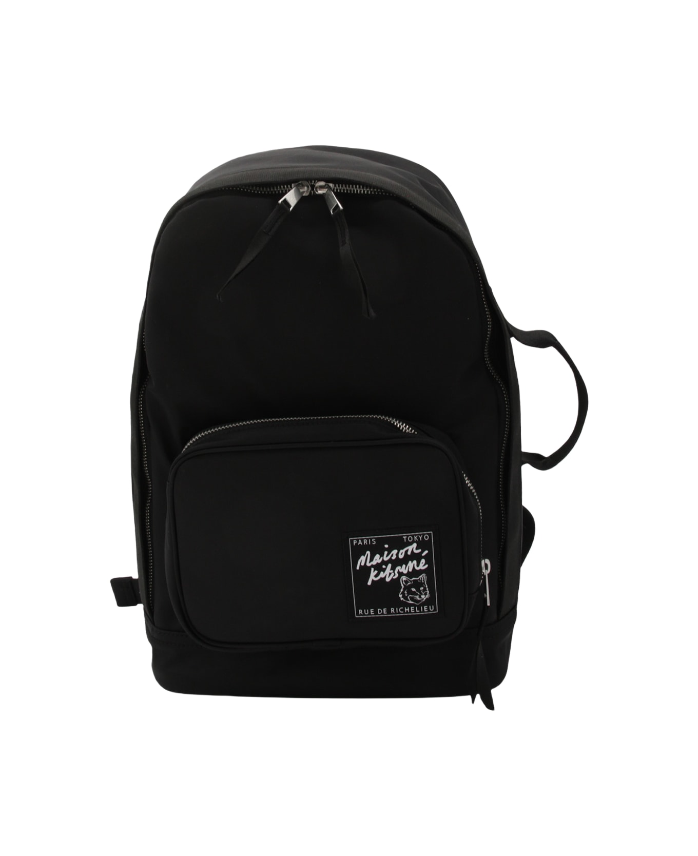 Maison Kitsuné Black Backpacks - Black