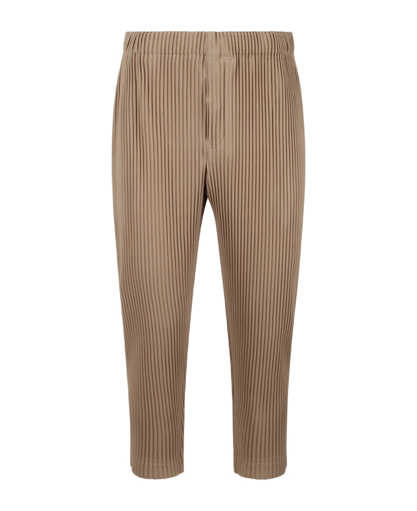 Homme Plissé Issey Miyake Mc February Trousers - Beige ボトムス