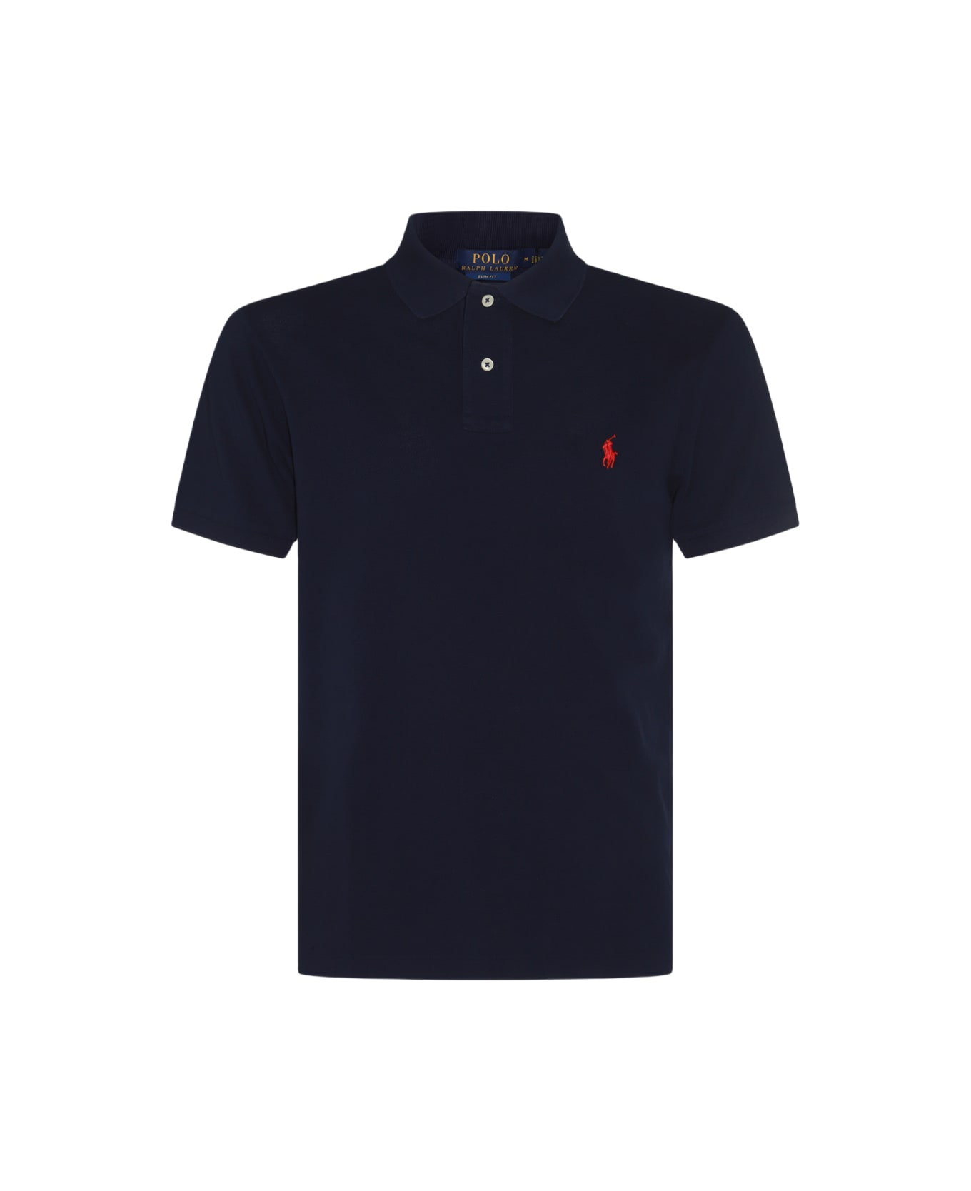 Polo Ralph Lauren Navy Blue Cotton Polo Shirt - NEWPORT NAVY ポロシャツ