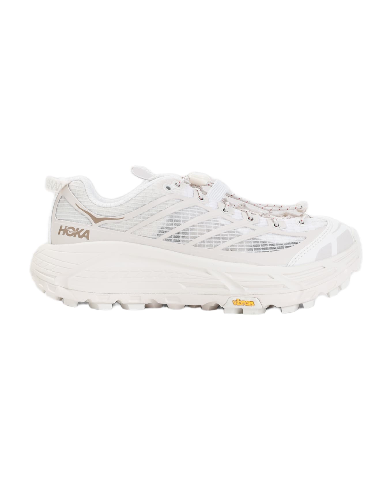 Hoka Mafate Three 2 Grid Sneakers - Rcc Rose Cream Stucco