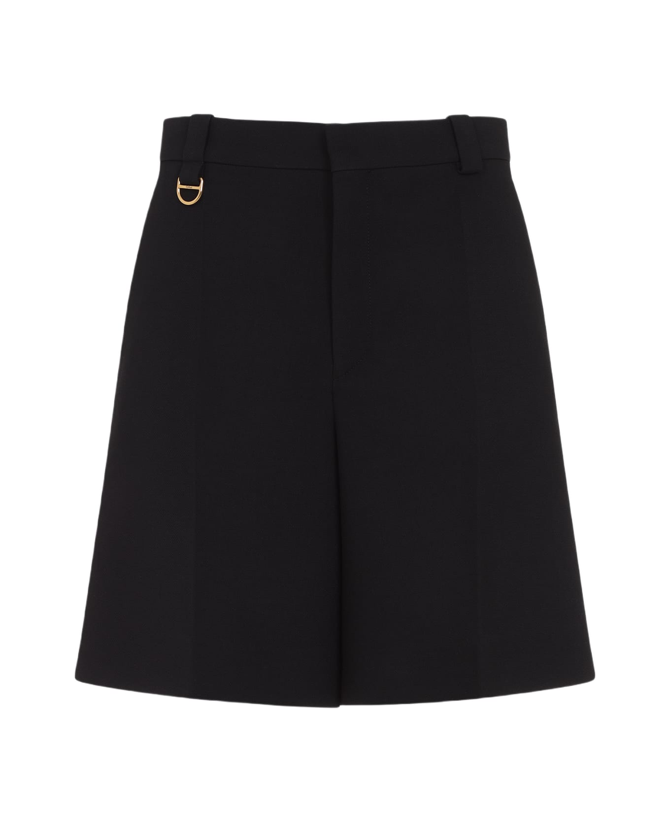 Chloé Virgin Wool Shorts - Black