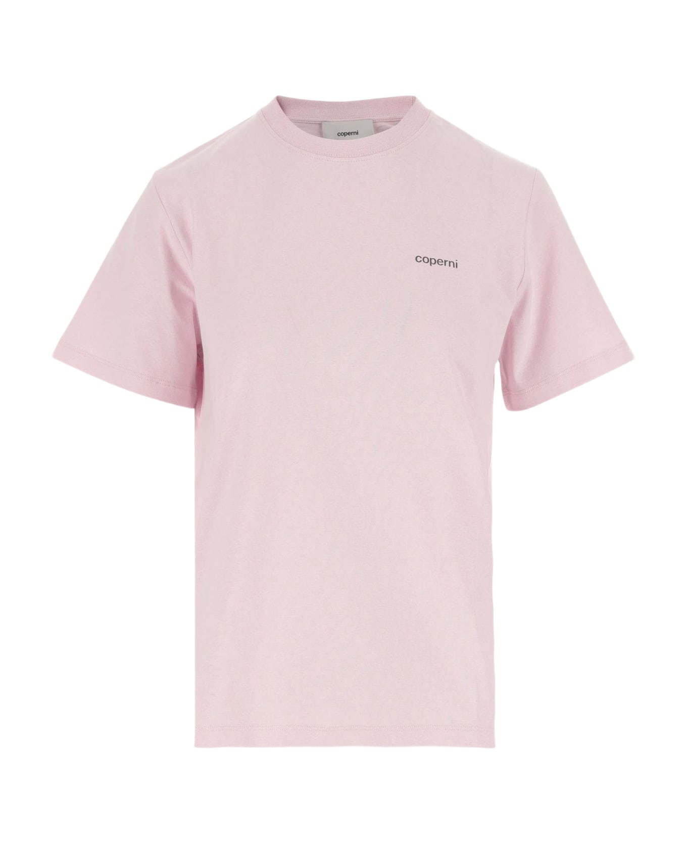 Coperni Cotton T-shirt With Logo - Pink Tシャツ