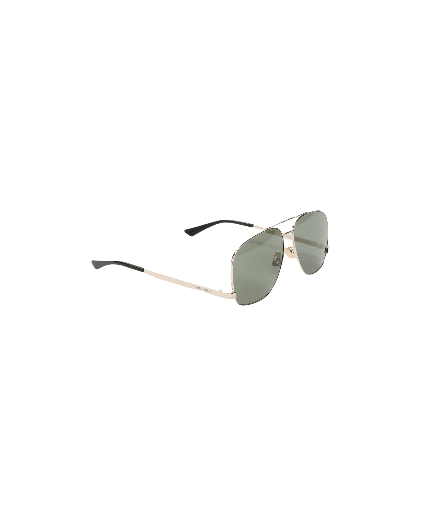 Saint Laurent Sl653 Aviator Sunglasses - Lt Gold