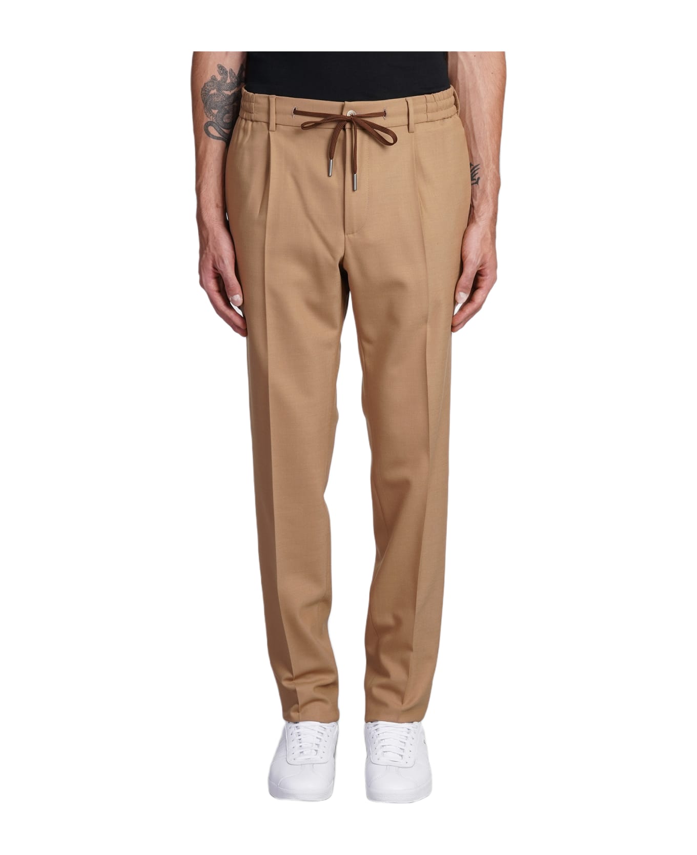 Tagliatore 0205 Pants In Camel Polyester - Camel