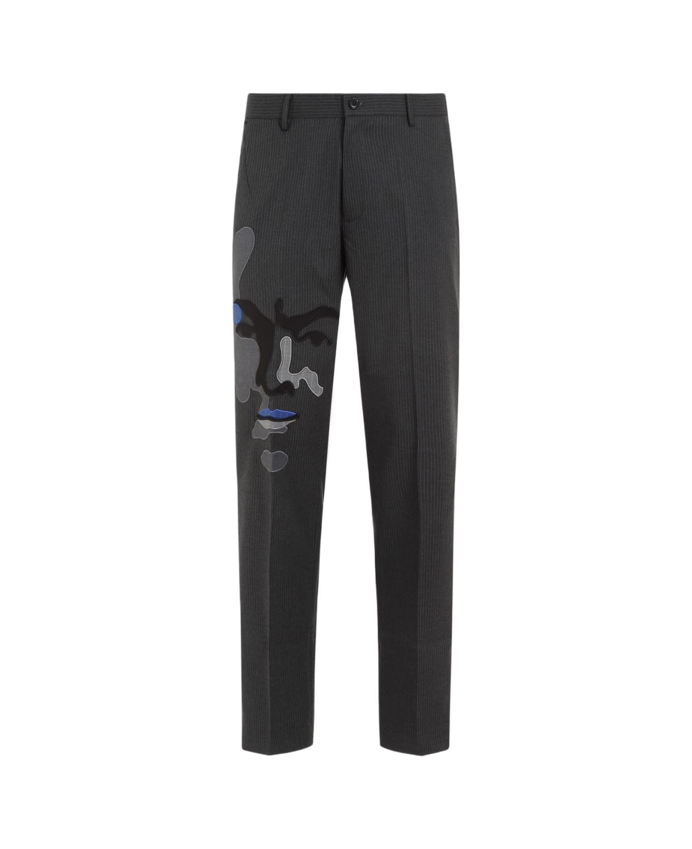 Kidsuper Face Trouser - Grey