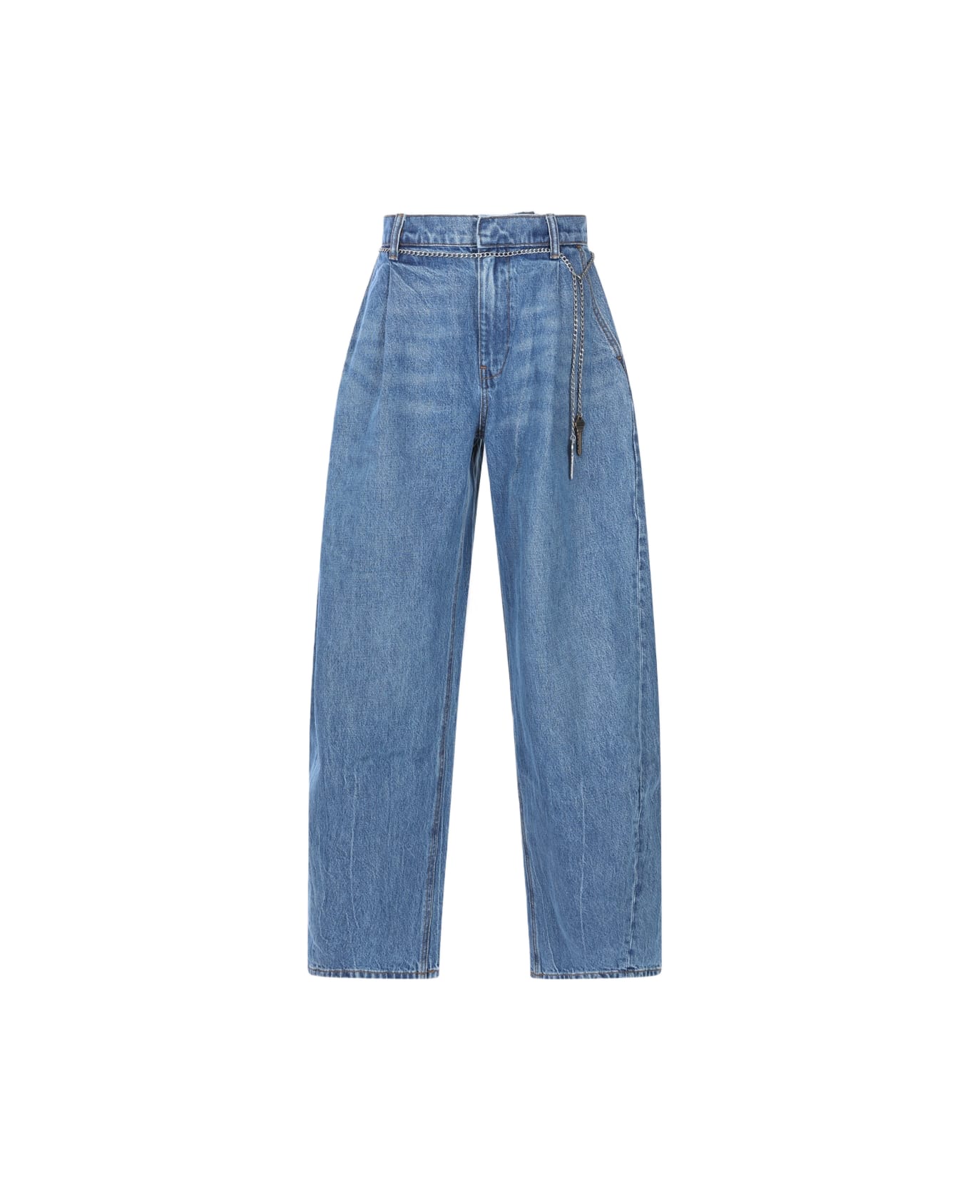 Alexander Wang Deep Blue Cotton Denim Jeans - DEEP BLUE