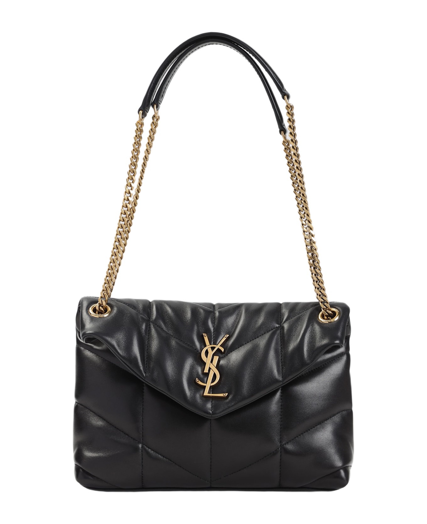 Saint Laurent Puffer S Bag - Nero