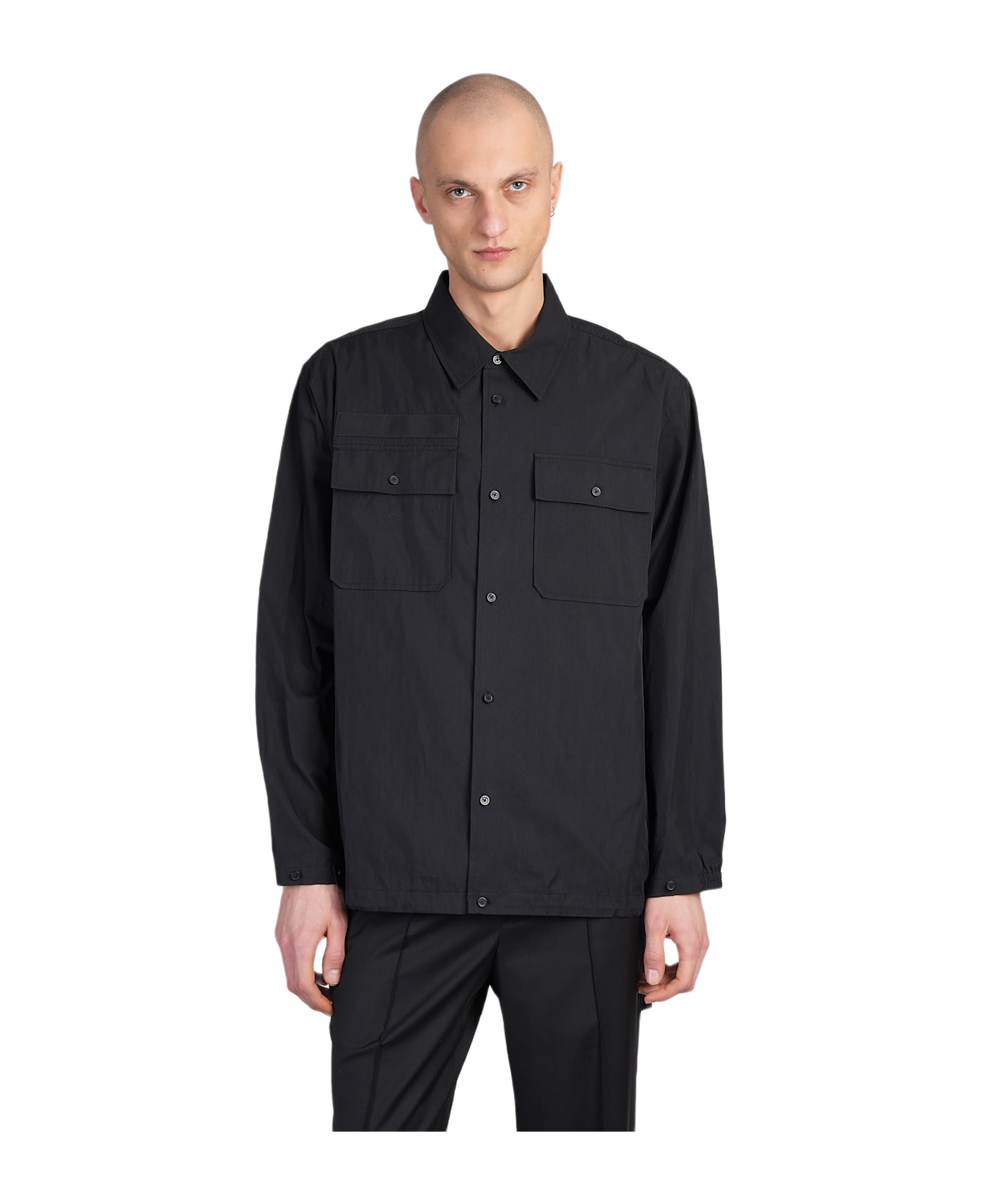 Helmut Lang Shirt In Black Cotton - black