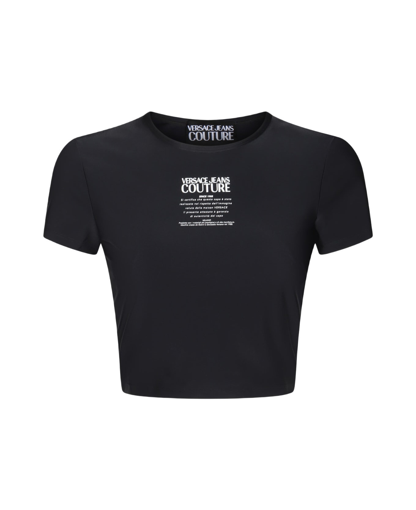 Versace Jeans Couture Black Top - Black