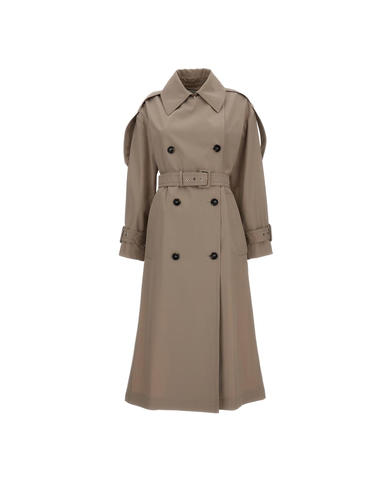SportMax Spxgocce Trench Coat - Beige