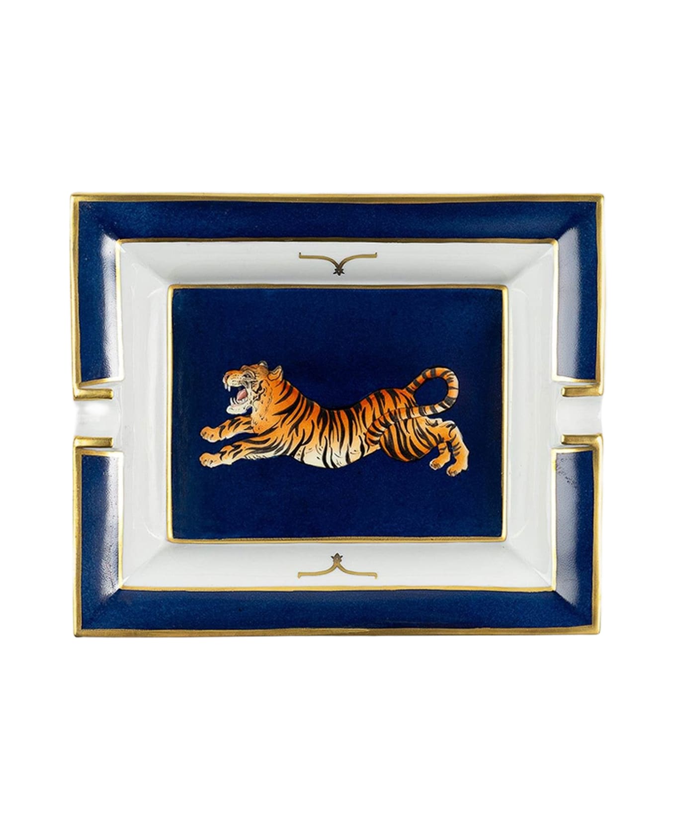 Larusmiani Ashtray 'tigre' Tray - Blue