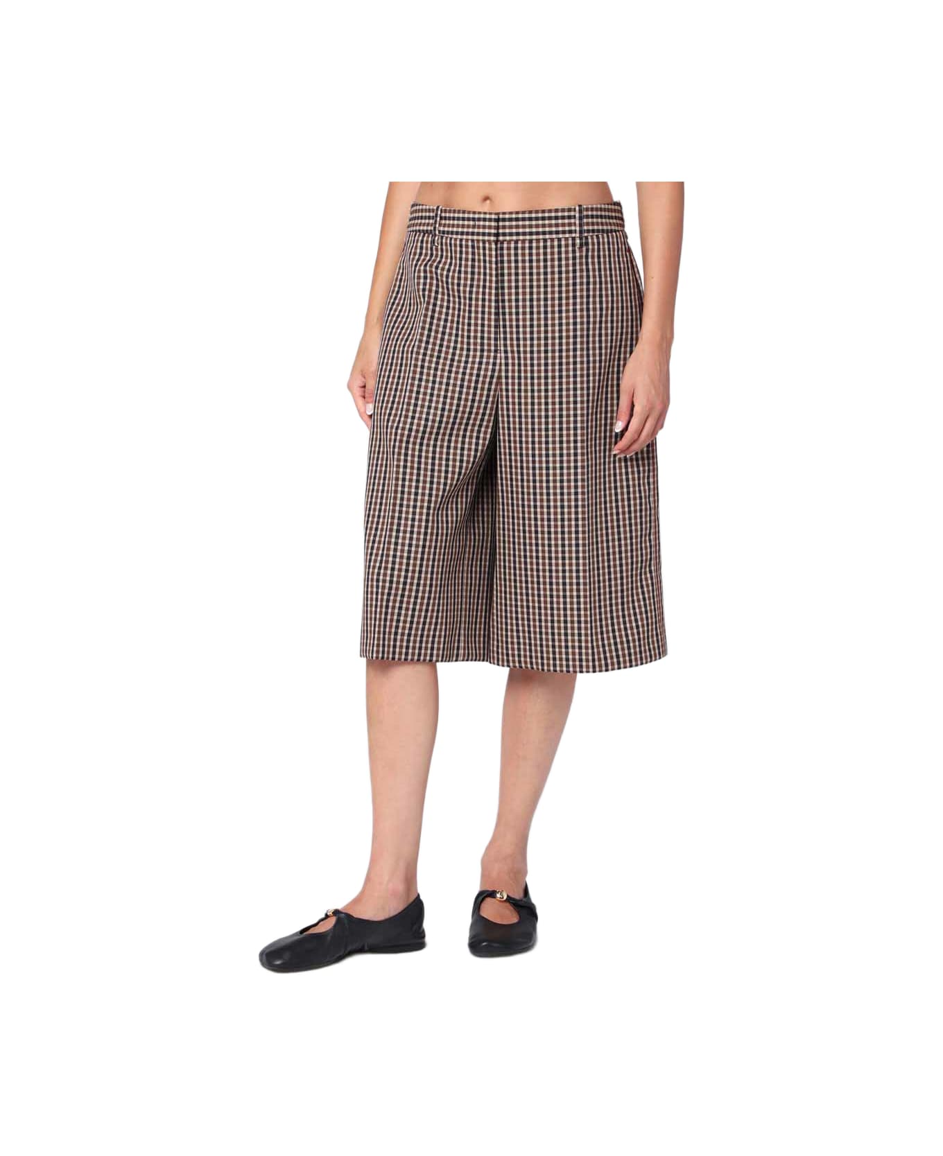 Jil Sander Short - HAZELNUT MOULINE