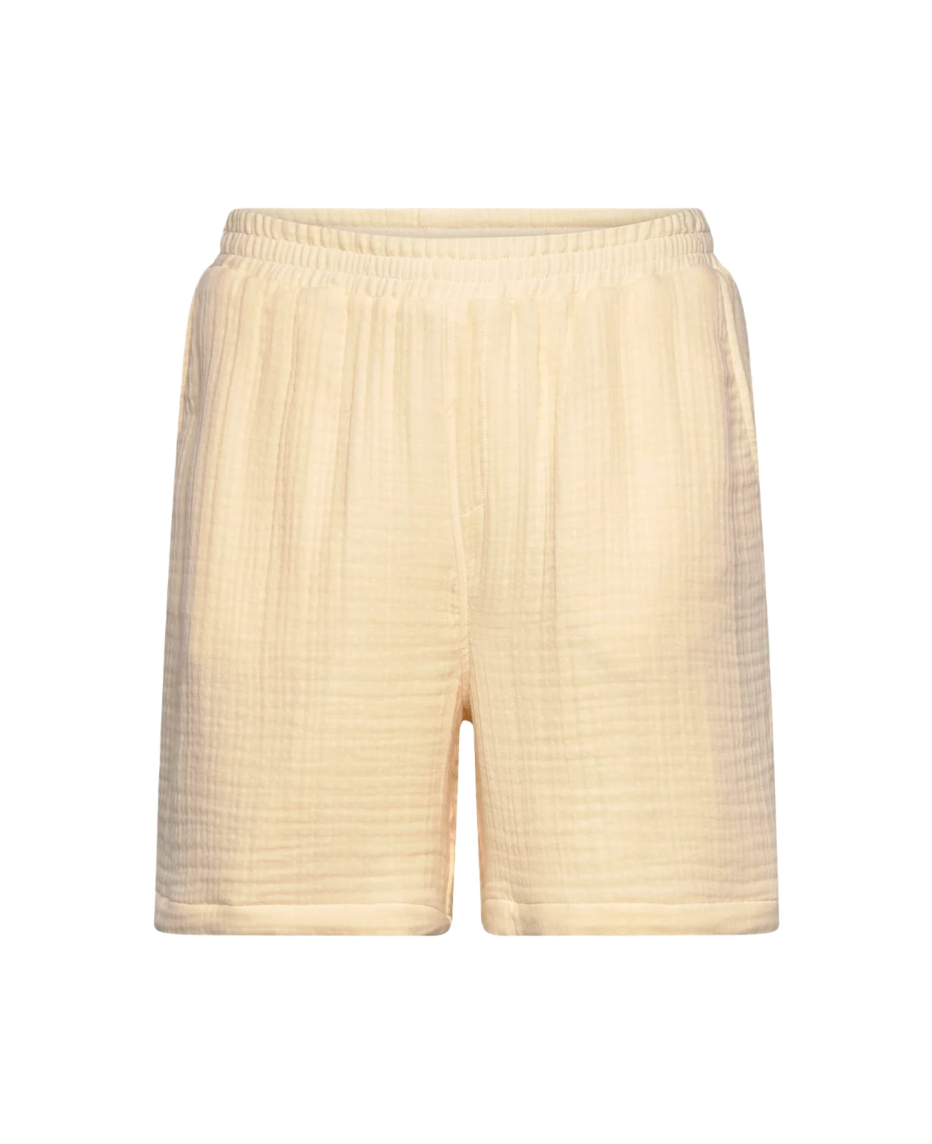 Daily Paper Yellow Cotton Shorts - ICING YELLOW