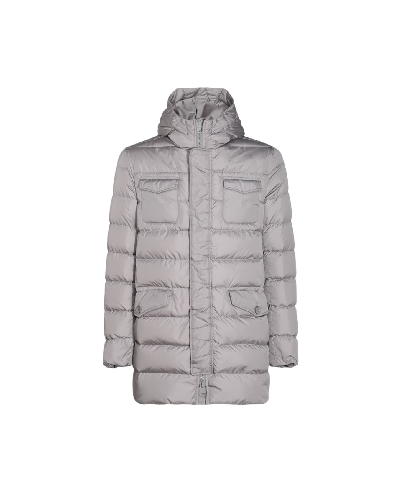 Herno Grey Down Jacket - Grey