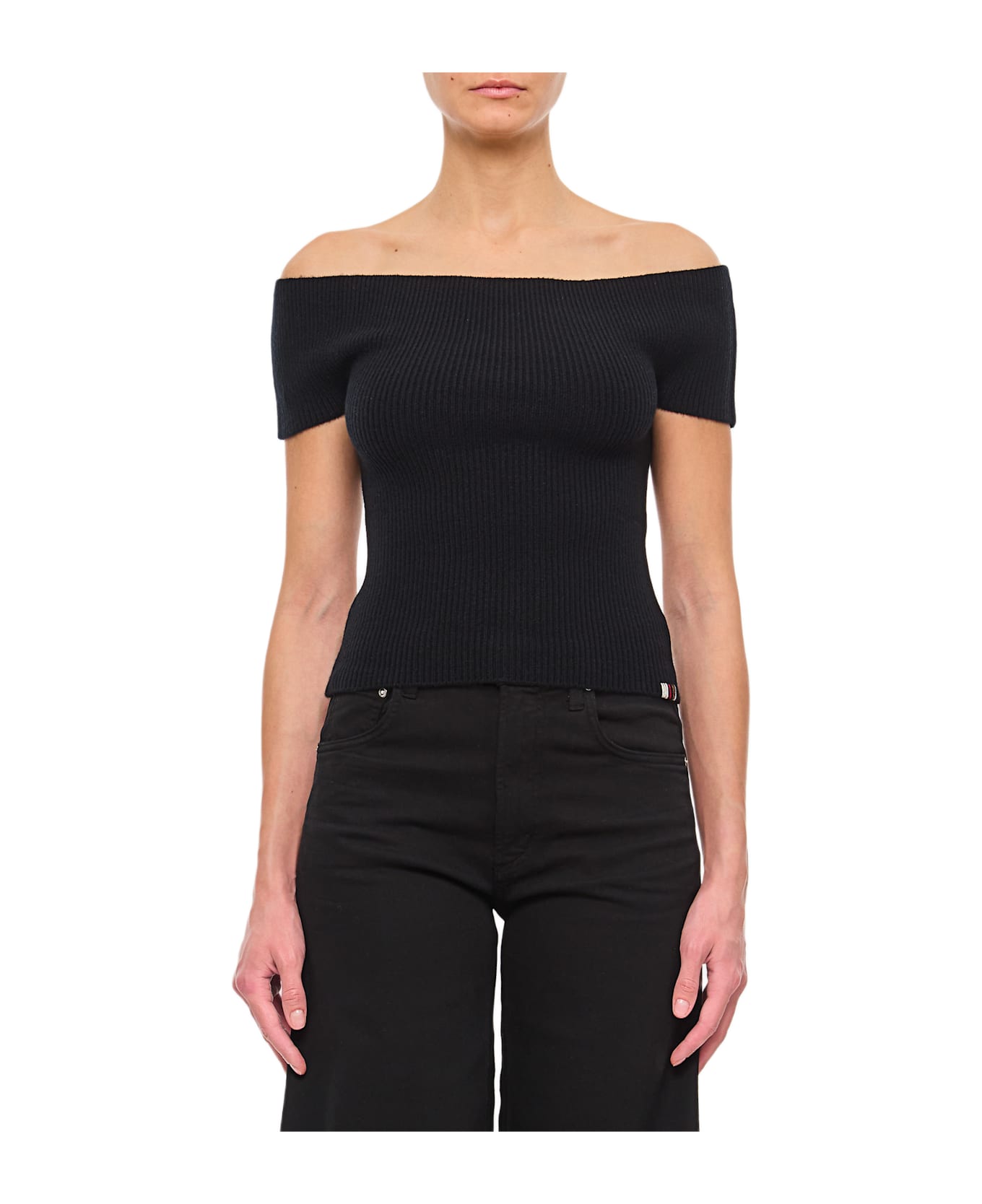 Extreme Cashmere Libra Cashmere Stretch 2.26 Top - Black