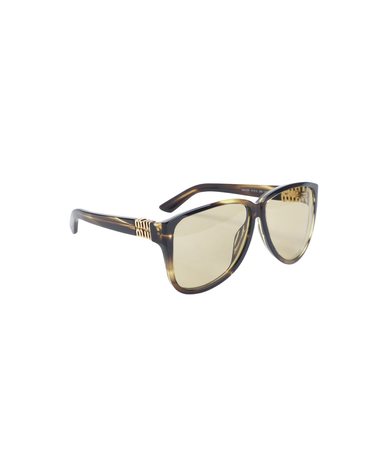 Miu Miu Eyewear Ombre Sunglasses - Or Loden Striato