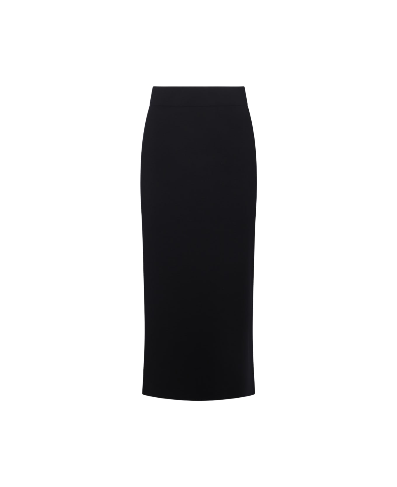 Fabiana Filippi Dark Blue Midi Skirt - Blue