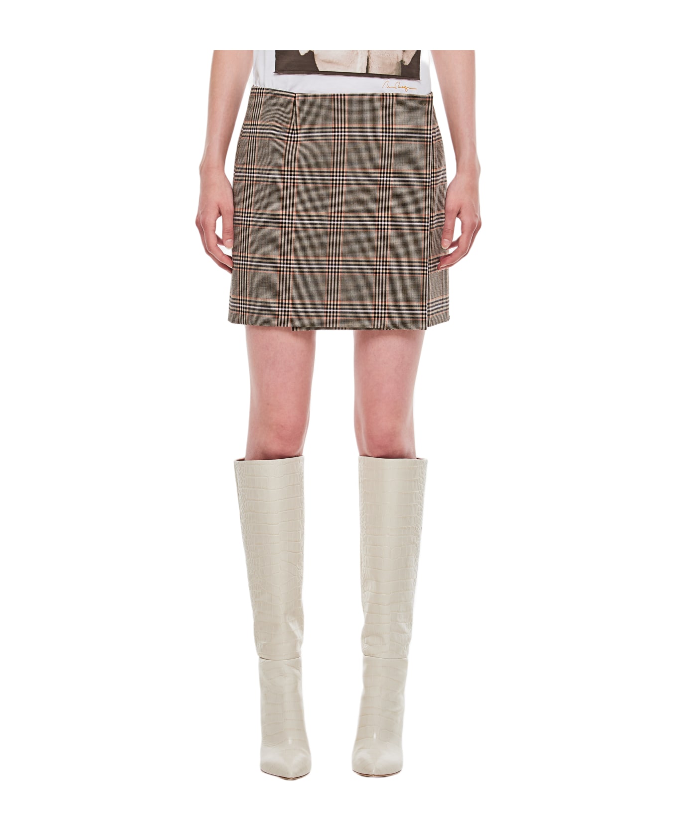 SportMax Staffa Miniskirt - Brown