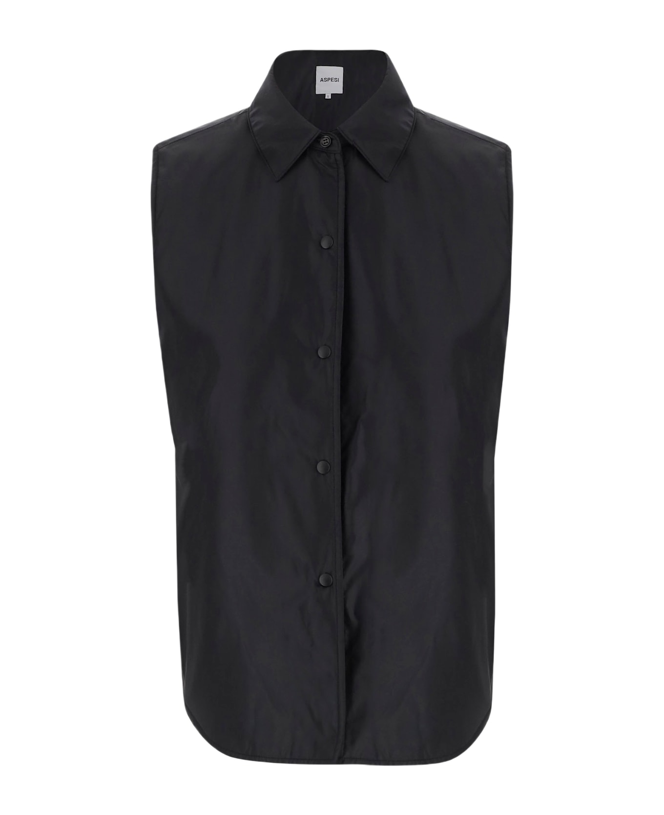 Aspesi Nylon Vest - Black