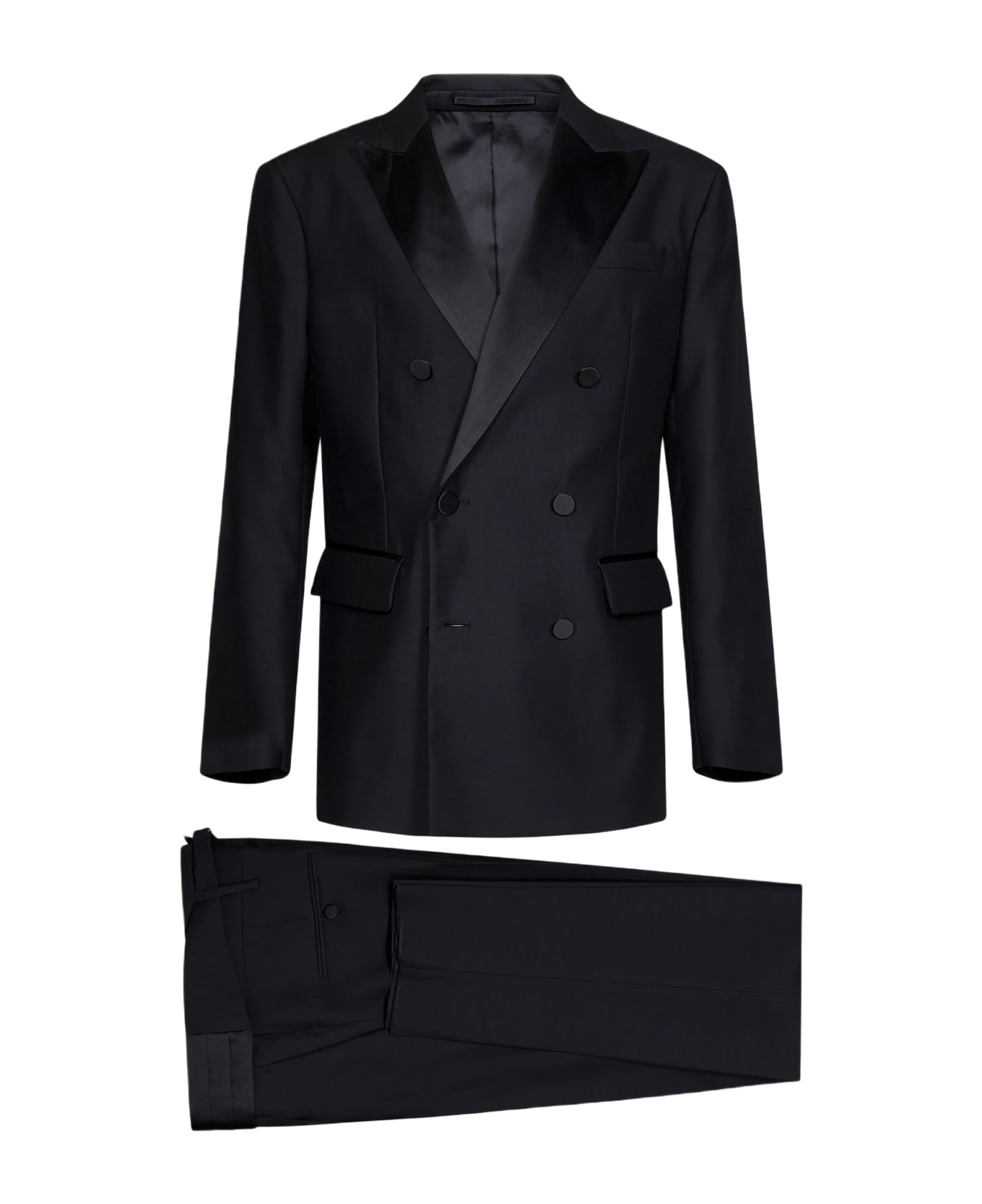 Dsquared2 Chicago Double-breasted Suit - Black