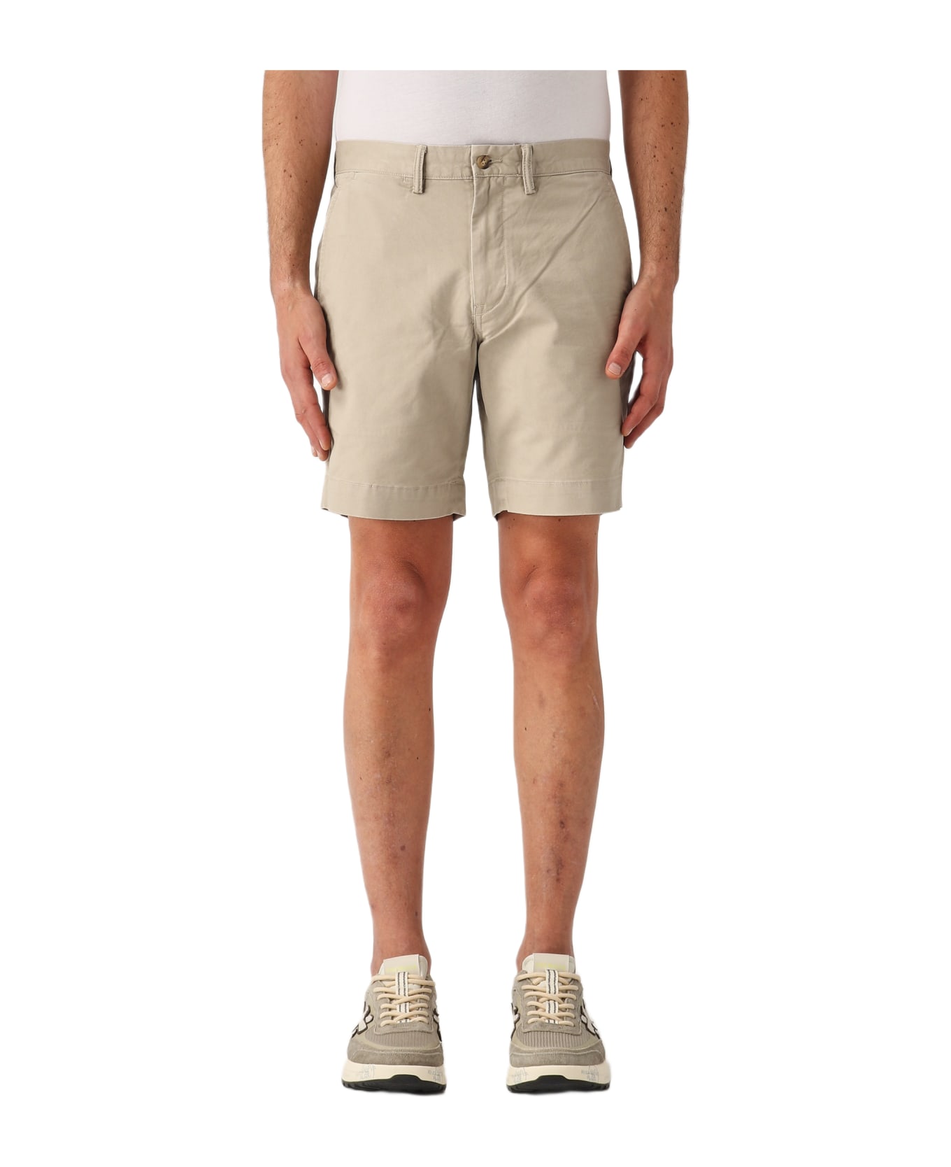 Polo Ralph Lauren Flat Short Shorts - TORTORA