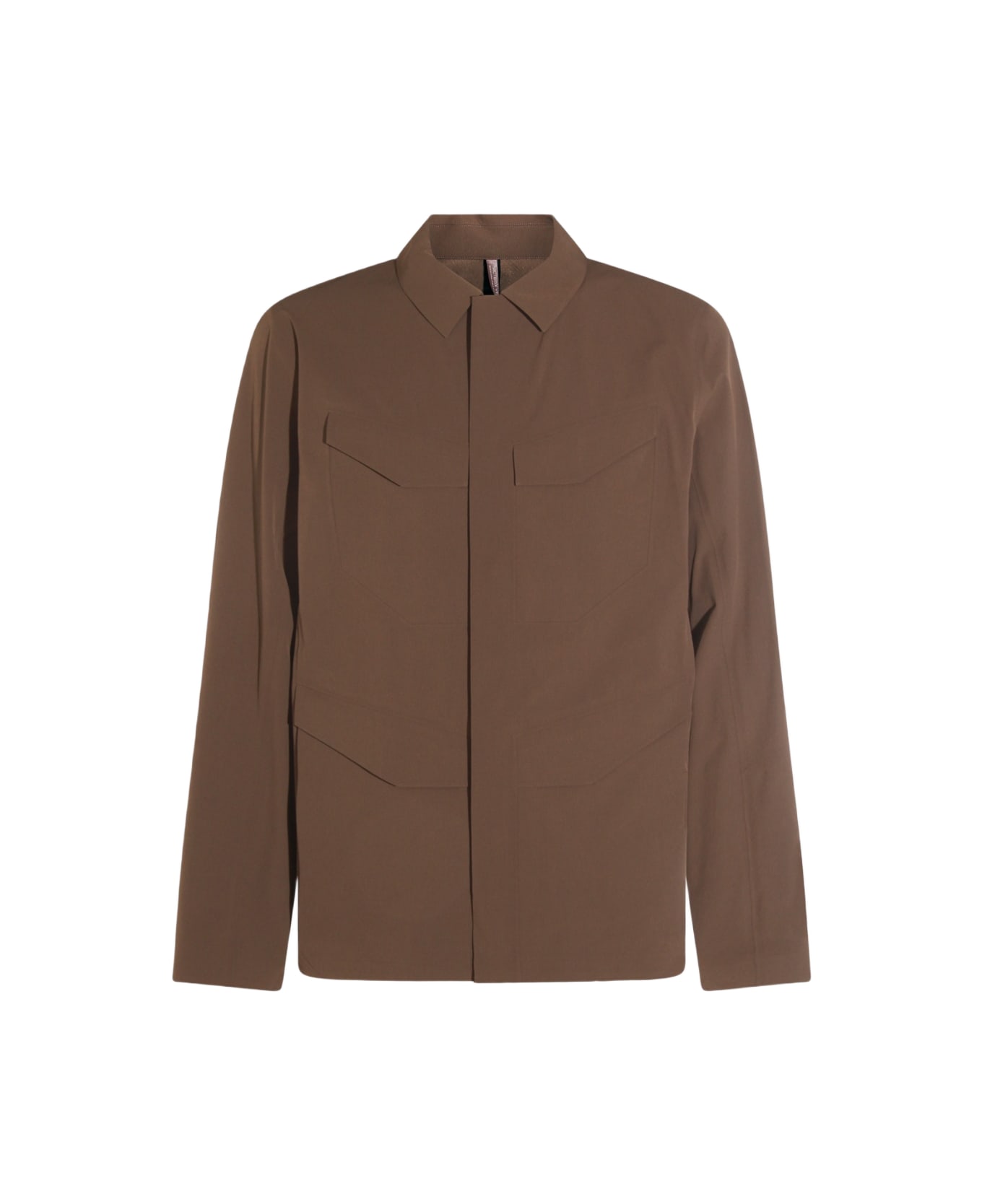 Arc
teryx Veilance Brown Field Softshell Casual Jacket - GNOSIS