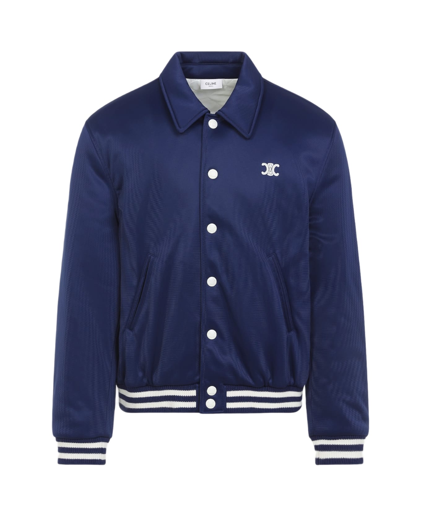 Celine Teddy Jacket - Pm Navy Ecru