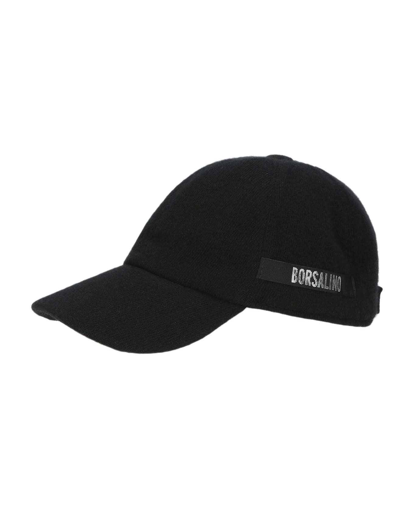 Borsalino Roger Baseball Cap - BLACK