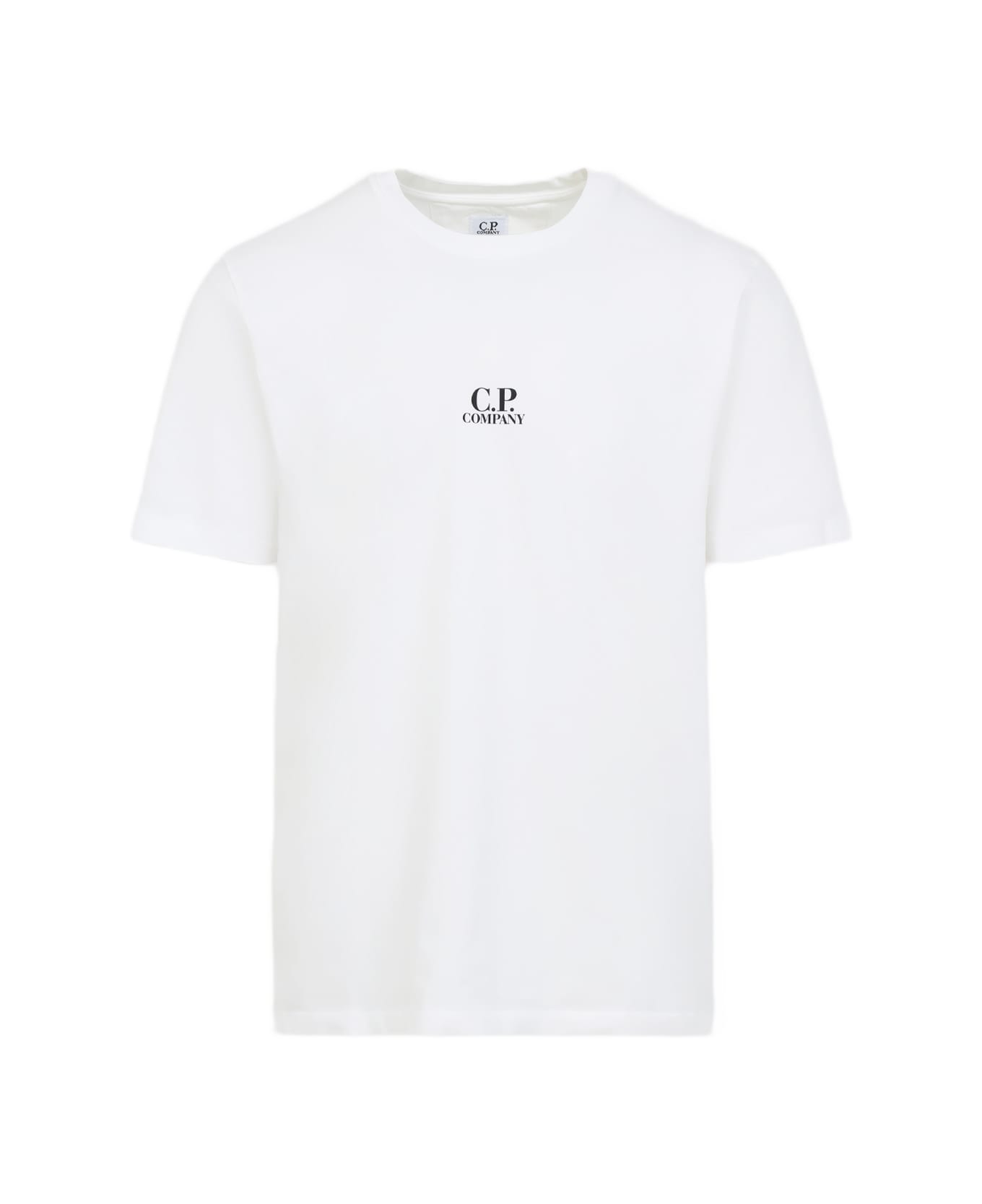 C.P. Company Artwork Logo T-shirt - Gauze White