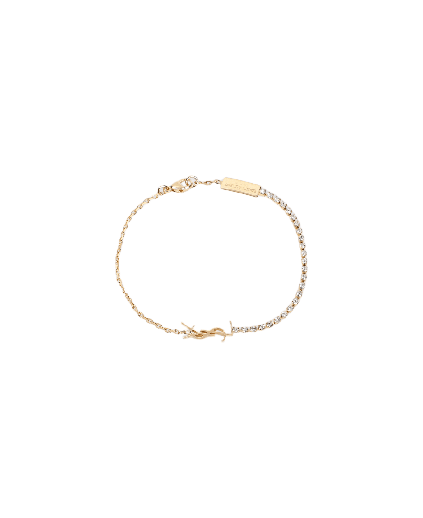 Saint Laurent Bracelet - Dore Crystal