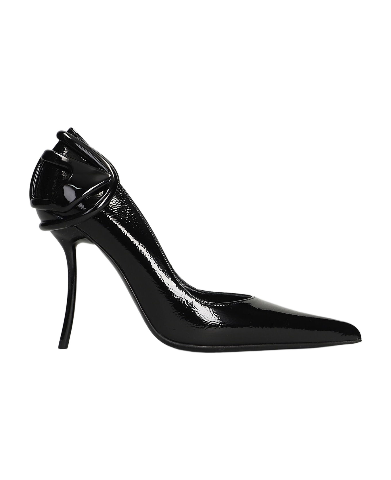 Diesel Ten&half Pumps In Black Pvc - black