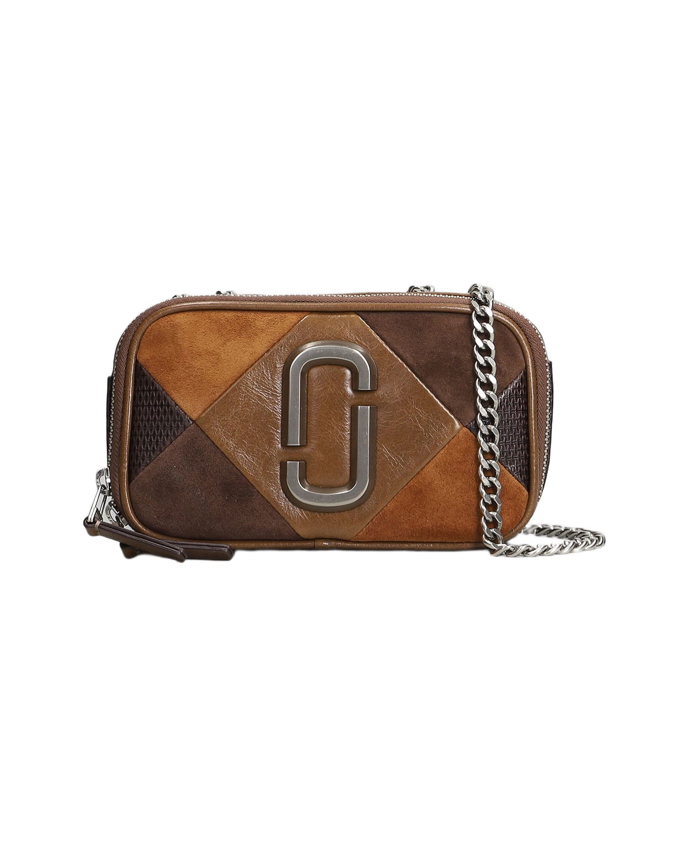 Marc Jacobs The Softshot Shoulder Bag In Brown Leather - brown