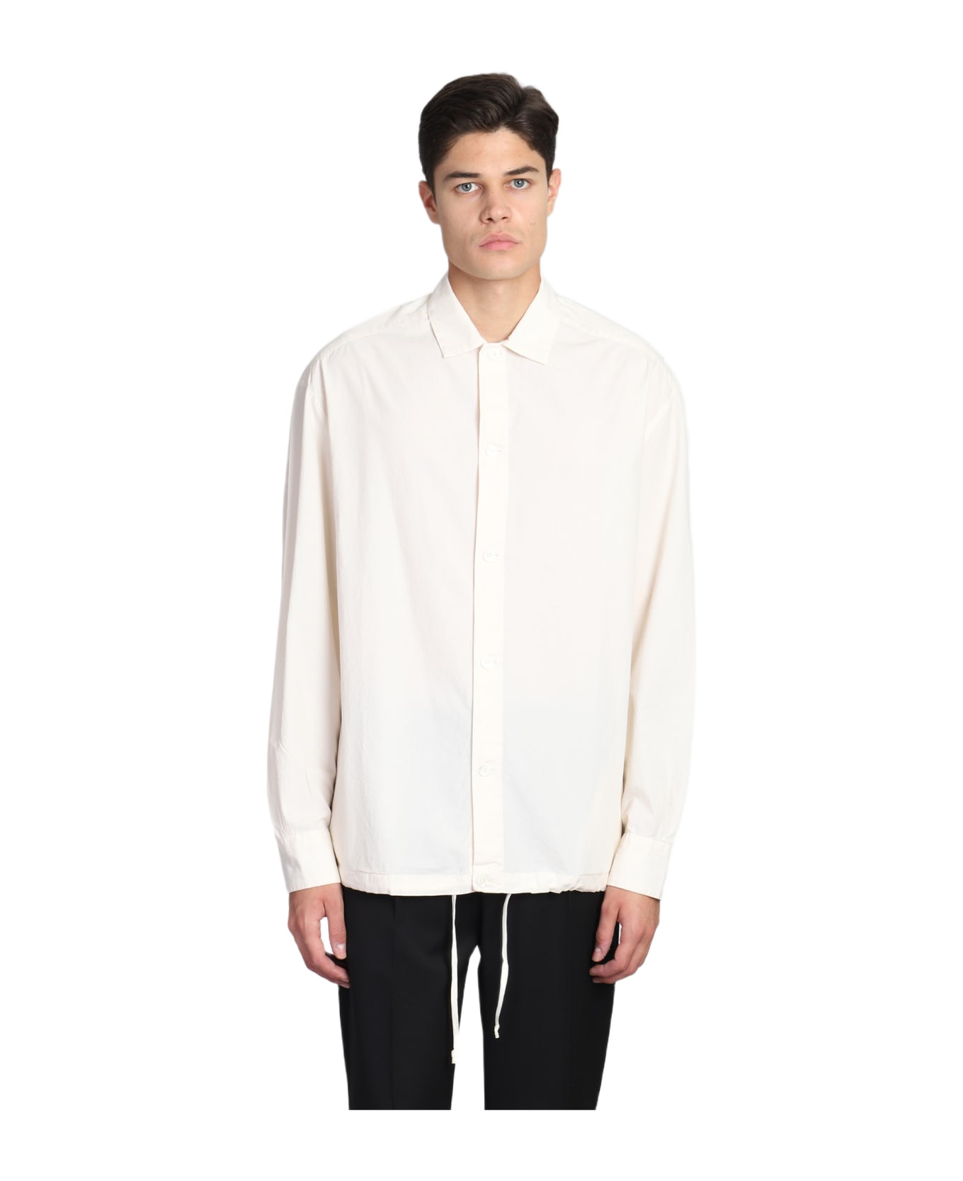 Barena Bao Shirt In Beige Cotton - beige