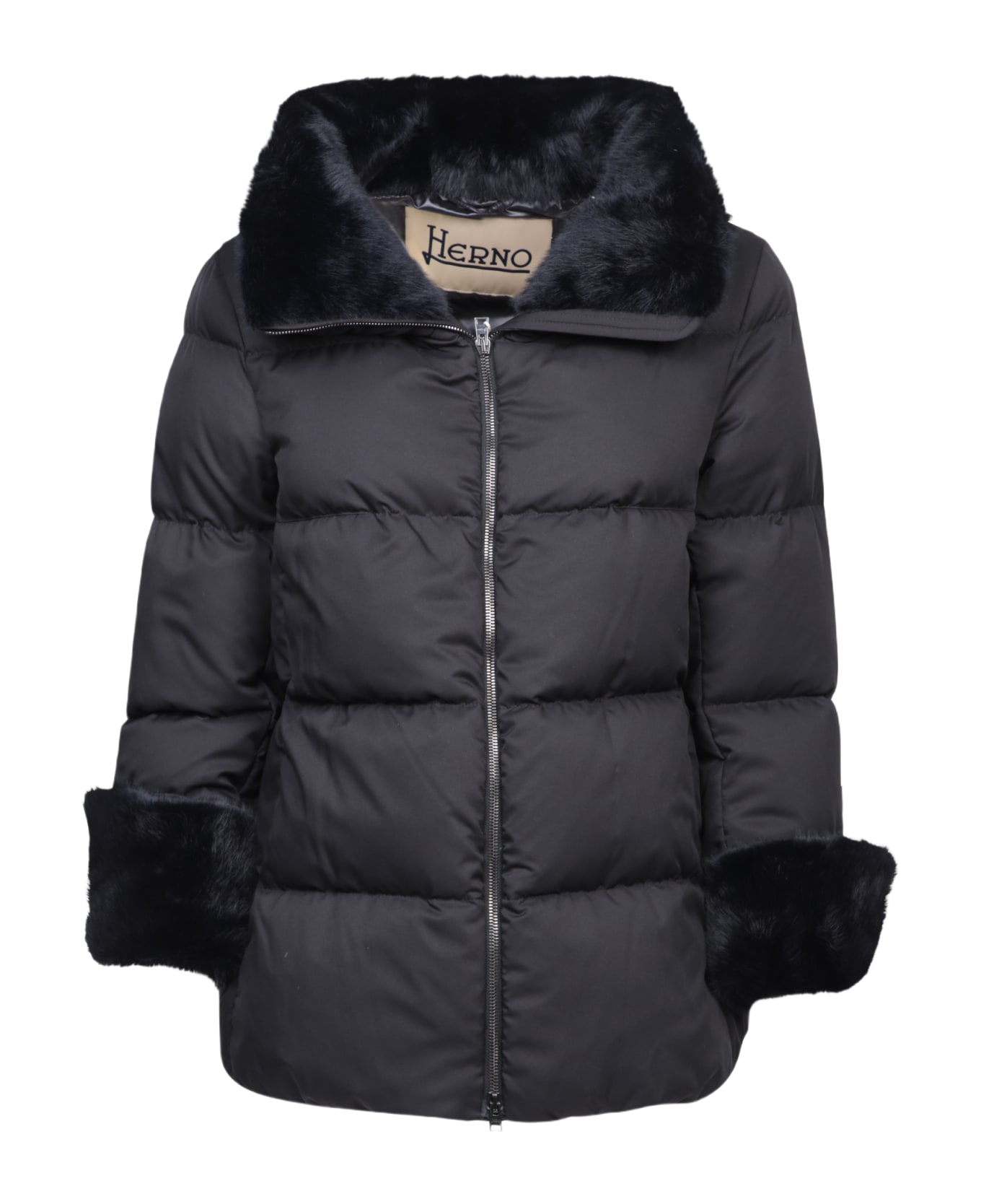 Herno Arendelle Black Down Jacket - Black