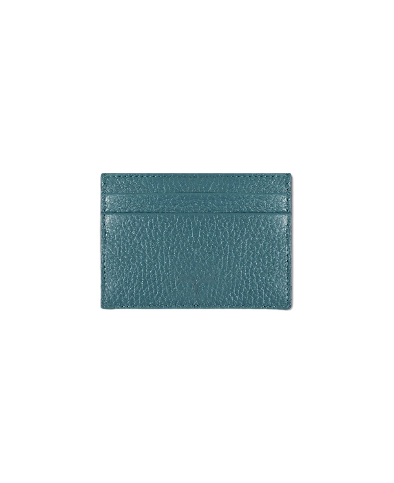 Larusmiani Card Holder 'yield' Wallet - LightBlue