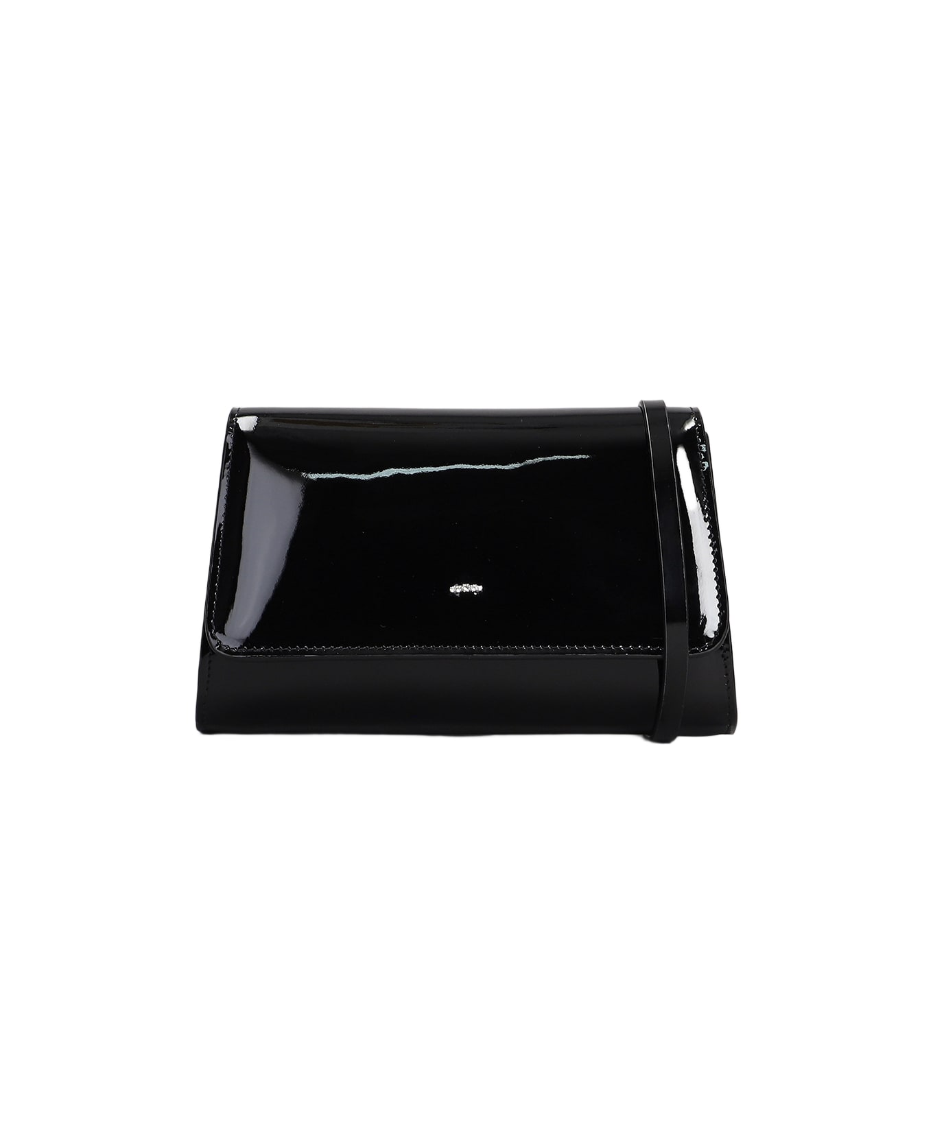 Giuseppe Zanotti Cleopatra Clutch In Black Patent Leather - black
