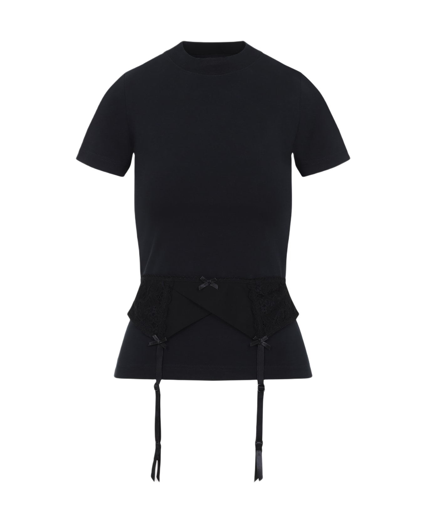 Balenciaga Lingerie T-shirt - Faded Black