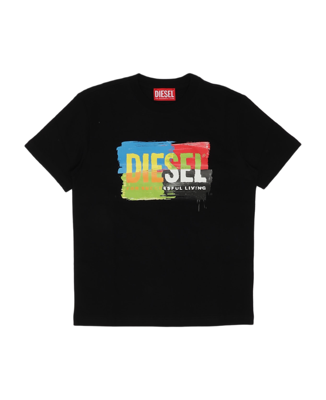 Diesel Kand Over T-shirt - NERO